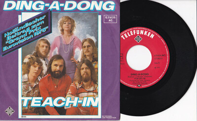 Teach-In -Ding-A-Dong / Let Me In- 7'' 45 Telefunken (6.11626 AC)