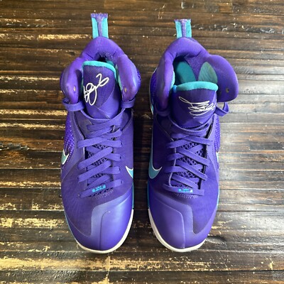 NIKE Air Max Premiere 469764-500 Purple Mens 10 Nike LeBron 9 Summit Lake Hornets Size 10 469764-500 OG  main image 2