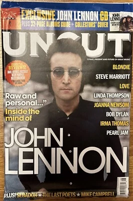 UNCUT Magazine August 2024 John Lennon The Beatles & Exclusive CD + 32 Pg Album