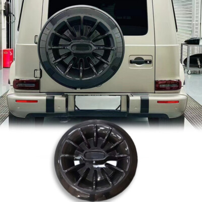 Dry Carbon Fiber Spare Tire Cover for MB G Wagon W463 W464 G550 G63