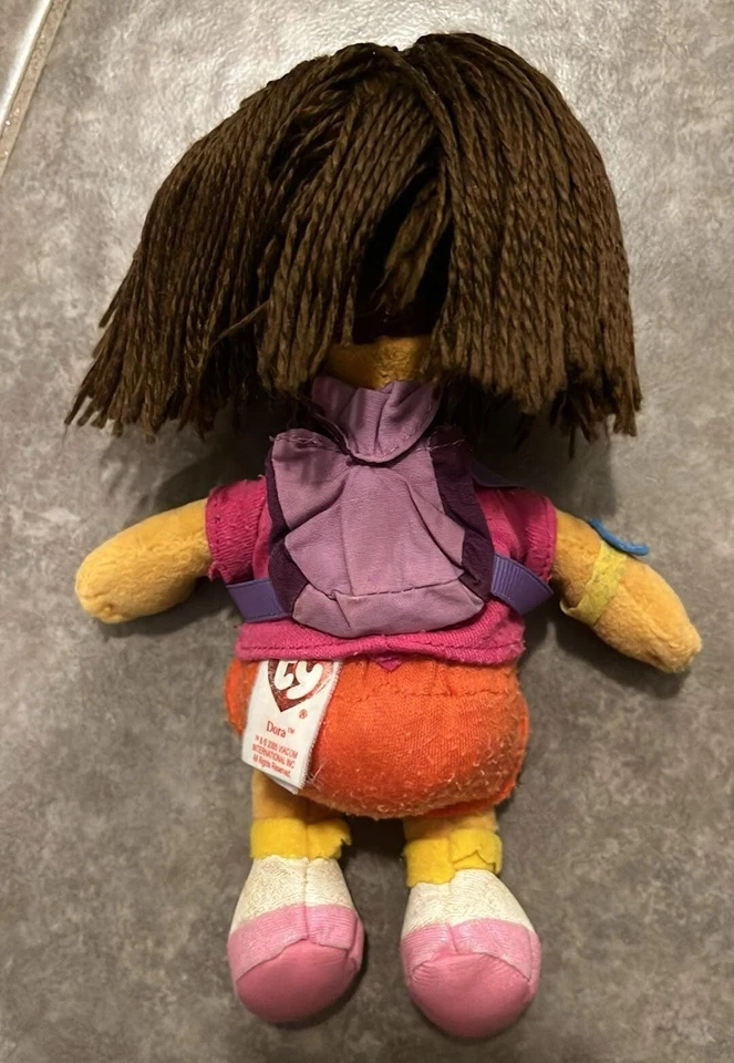 Ty Beanie Baby Dora La Exploradora Gorro Bebés Peluche Animal 8" Foto 2 de 2