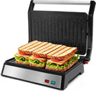 Panini Press, 1200W Sandwich Maker and Electric Indoor Grill with Ceramic Non-St