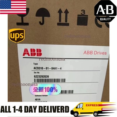 ACS510-01-04A1-4 ABB Variable Frequency Drive 1.5KW Brand New Box!Spot Goods Zy