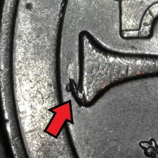 2019-P San Antonio Missions Die Chip Error/Variety Washington ATB Quarter