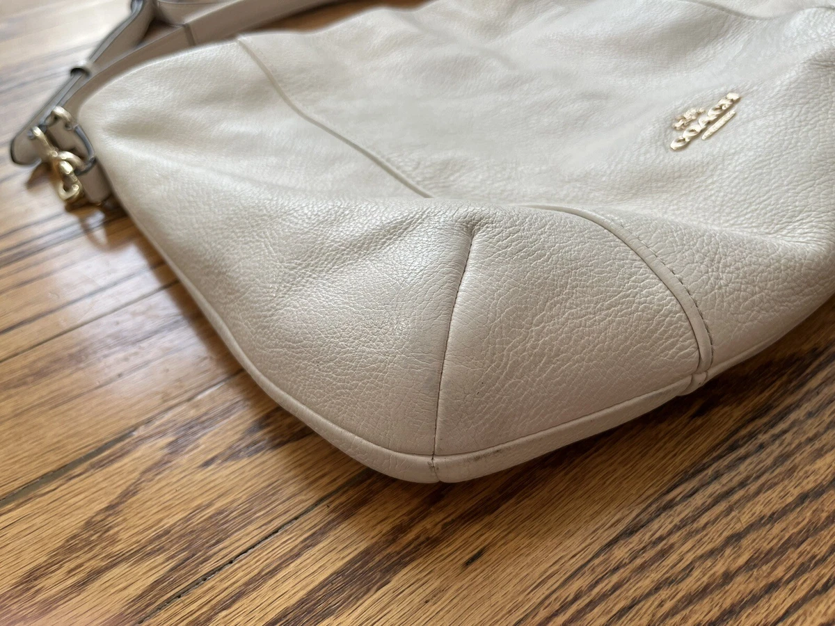Coach cream outlet crossbody bag