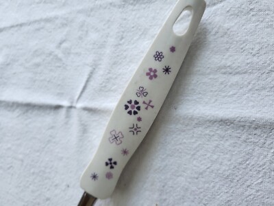 Vintage Ecko Ladle In Atomic PURPLE! Stainless Steel, Made in USA, 60s Retro!
