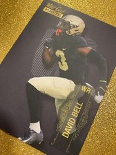 2022 WILD CARD MATTE DAVID BELL ROOKIE BASE #MB-28 BROWNS PURDUE CSTORE RARE. rookie card picture