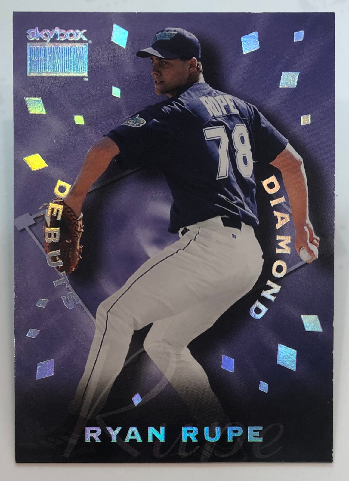 1999 Skybox Premium - Diamond Debuts - Ryan Rupe - #3 - Devil Rays - NrMt