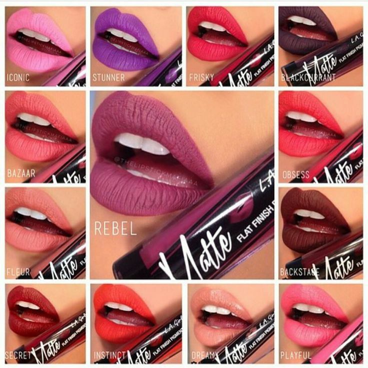 LA GIRL MATTE FLAT FINISH PIGMENT GLOSS (Choose Your Shade!!) 