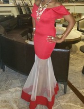 Women's Formal Bridesmaid Prom Evening Ball Gown