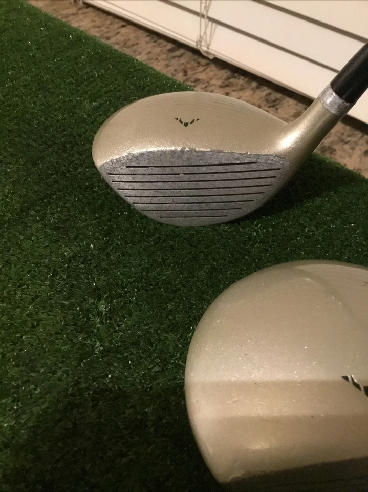 MacGregor Oversize Mac One Tour Driver 3-5 Woods Set Seniors Graphite - Image 3 of 4