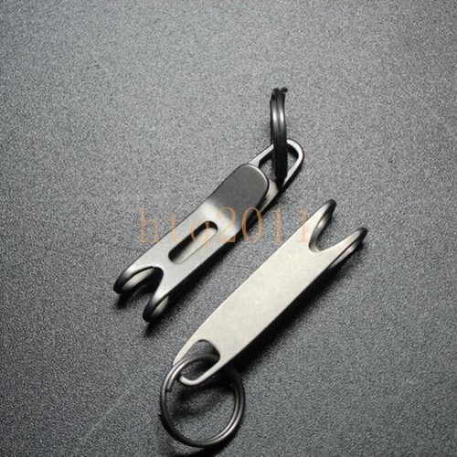 EDC 1 PC Small Titanium alloy Pocket Clip Quick Hanging Tool with Key Ring - Picture 2 of 6
