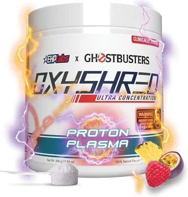 EHPLABS EHP Labs OxyShred Fat Burner 60 servings. Ghostbusters range of Oxyshred