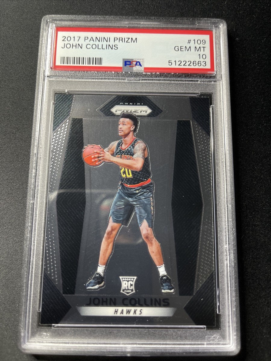 2017-18 John Collins Panini Prizm RC #109 PSA 10 Gem Mint