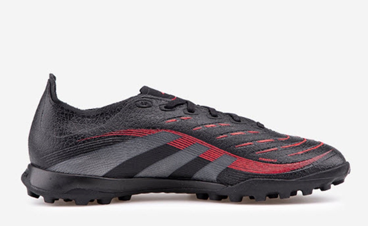 Adidas Men\'s Predator League Tf Soccer Shoe Cleats ID3768 red and black Men 11 Men main image 2