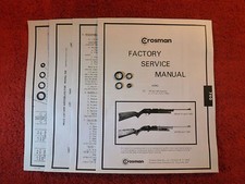 Crosman 760 Rifle 1966 to 1977 Seal Kit  Service Manual  Parts List  Guide