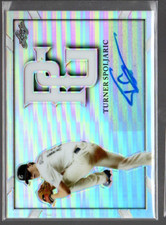 2021 Leaf Perfect Game National Showcase Metal #BATS4 Turner Spoljaric Auto /25