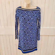 Michael Kors Stretch shift dress Slimming Boat Neck Sexy Professional Date Sz P