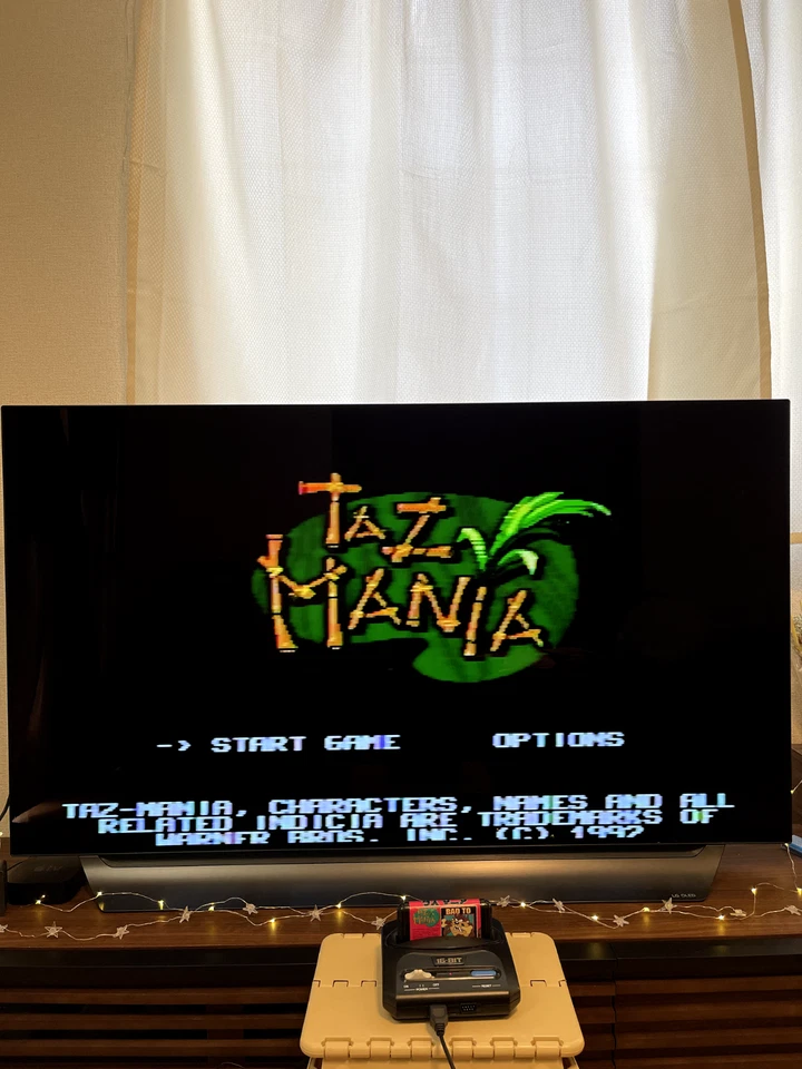 Taz Mania Mega Drive Japón (Caja Original, Manual) Foto 2 de 4