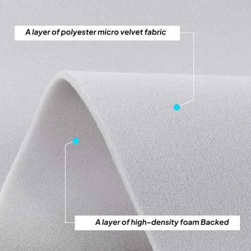60"W×24"L Car Headliner Fabric for Automotive RV Boat Interior Roof Replacement - Picture 2 of 8
