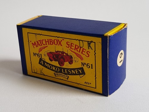 Raro Matchbox Serie No. 61, Furetto Scout Auto Superbo Nuova Condizioni Perfette - Foto 12 di 12