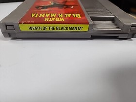 Wrath of the Black Manta NES Nintendo completo CIB con manuale 
