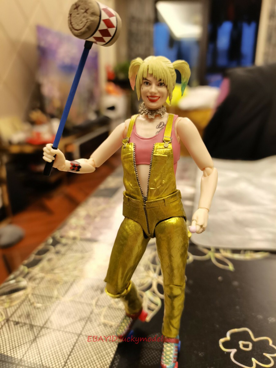 Birds of Prey Harley Quinn Gold Dress Action Figure In Stock