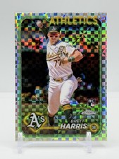 2024 Topps Chrome Update Brett Harris RC X-Fractors #USC183