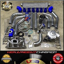 Equal Length Turbocharger 25psi For Civic Eg Ekdc Integra B16 B18 B20 Turbo Kit