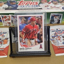 Mike Trout. 2013 #338. Topps. 2012 AL ROY. No COA. read description. MLB. L.A. 