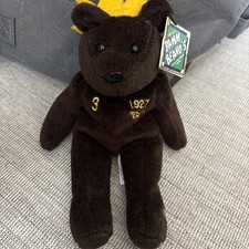 MLB Salvino's Bamm Beano's Babe Ruth 3 Plush Bear 1927 Home Run 60