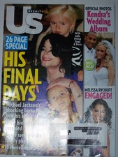 US Weekly Magazine Issue #752 July 13, 2009 Michael Jackson His Final Days w...
