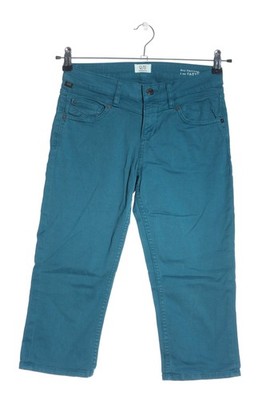 QS BY S.OLIVER 3/4 Jeans Damen Jeans Gr. DE 34 blau Casual-Look