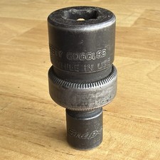 Snap On Tools 3/8" Universal Swivel Impact Socket 3/8" Drive 6 Point IPF12B USA