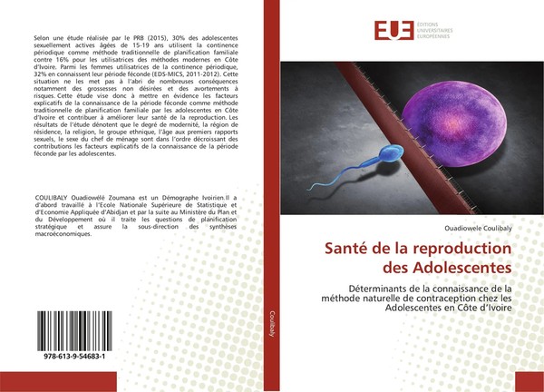 Ouadiowele Coulibaly | Santé De La Reproduction Des Adolescentes | Taschenbuch-image