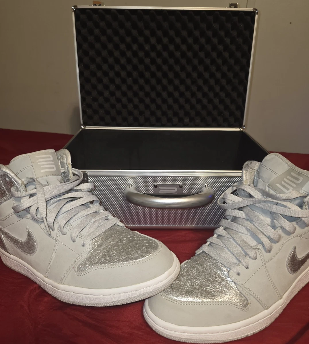 Silver | OG High Retro 1 Jordan Air Jordan 26.5 SILVER HI RETRO 1 JORDAN AIR NIKE シューズ(男性用) | USA SVD シューズ(男性用)