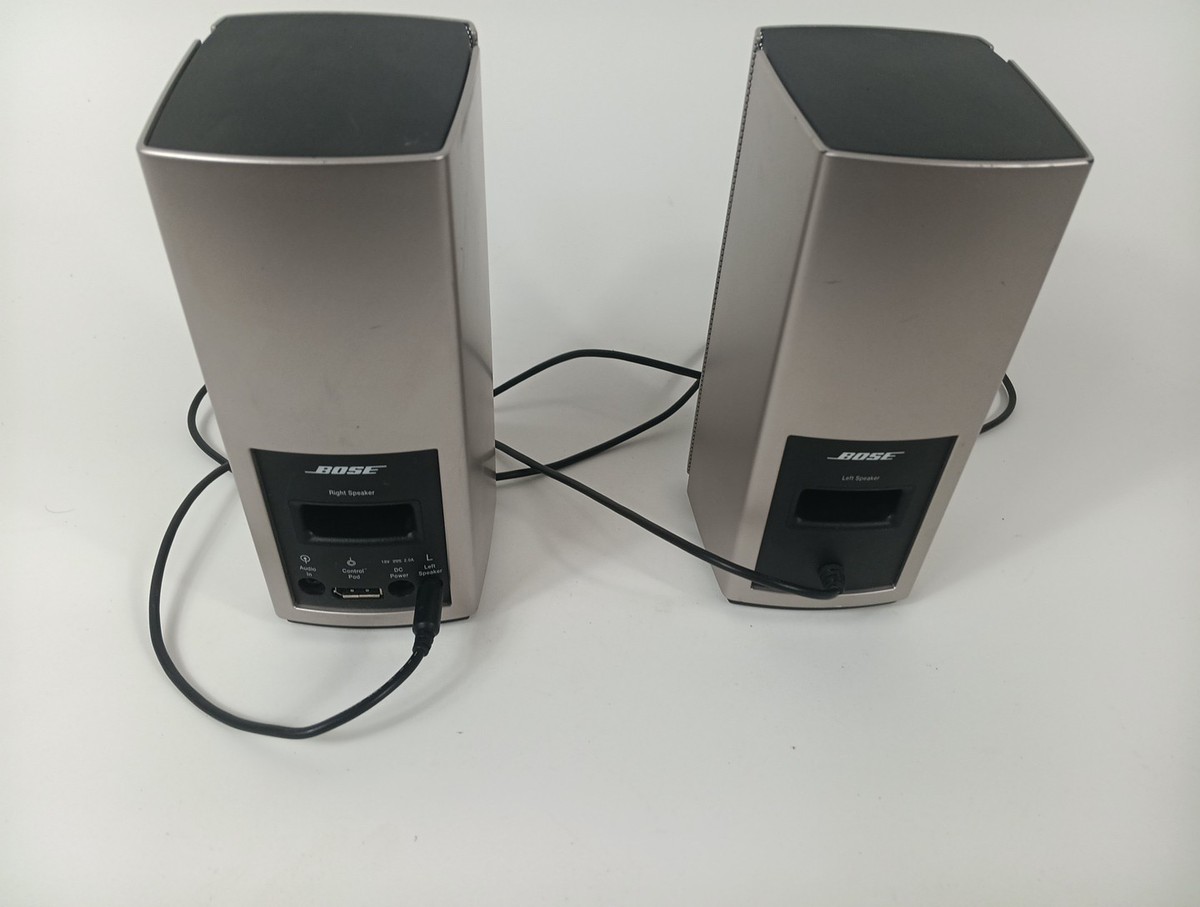 Bose Companion 20 Multimedia Speaker System - Silver for sale