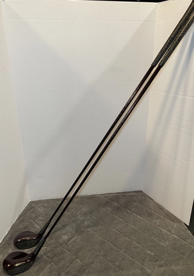 Vintage Golfsmith Jumbo XL 747 Drivers 1 & 3Golf Club Lot Of 2 Sterling Weaves - Image 2 of 4