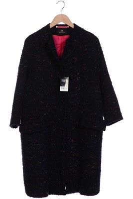 PS Paul Smith Mantel Damen Jacke Parka Gr. EU 42 Wolle Marineblau #dc53j2p