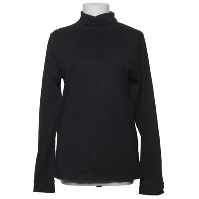 Ski Industries, Rollkragenpullover, Größe: L, Schwarz, Baumwolle, Einfarbig #4ph