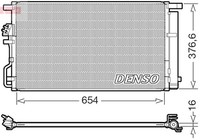 Kondensator Klimaanlage Denso DCN43021 FüR Hyundai Tucson TL TLE Allrad KIA 4 QL