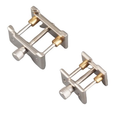 2x Universal Watch Movement Holder Clamp Watch Repairing Tool For Watchmaker SET