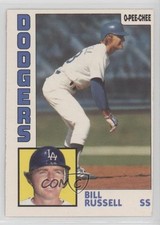 1984 O-Pee-Chee Bill Russell #14 0m8e