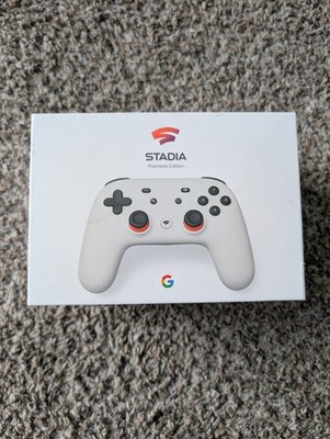 Google Stadia Premiere Edition Wireless Controller USB-C White Gamepad Sealed