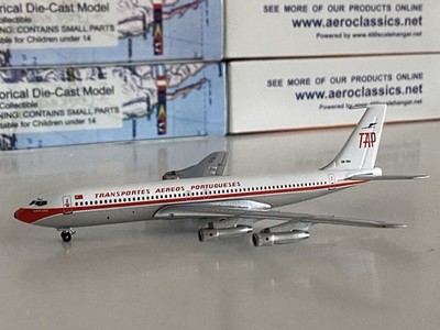 Aeroclassics TAP Air Portugal Boeing 707-300 1:400 CS-TBA ACCSTBA