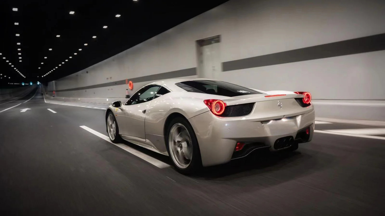 AlphaRex NOVA-Series Prismatic LED Tail Lights Red Smoke For Ferrari 458 (10-15)