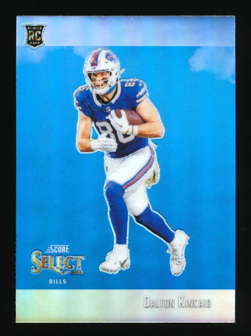 2023 PANINI SELECT DALTON KINCAID SCORE THROWBACK SILVER PRIZM #STW-DKI BILLS