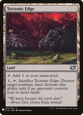 Tectonic Edge 1x MtG Mystery Booster MB1 SP/NM