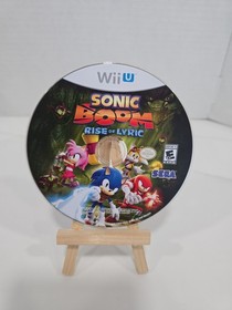 Sonic Boom: Rise of Lyric Nintendo Wii U (WiiU) Disc Only Gamestop Case TESTED