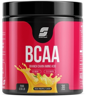 Sparkfusion BCAA Pulver Frische Ananas 250gm